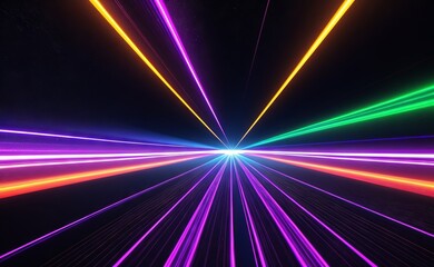 abstract background with rays
