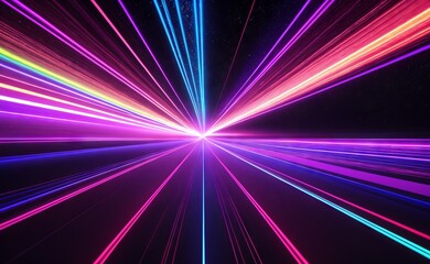abstract background with rays