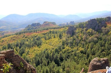 Rocks in the vicinity of Belogradchik in Bulgaria