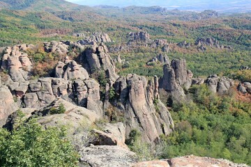 Rocks in the vicinity of Belogradchik in Bulgaria