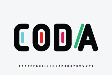 CODA fonts