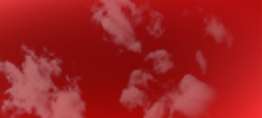 Modern colorful gradient background with clouds