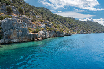 Kekova Island and Sunken City, Demre, Turkey