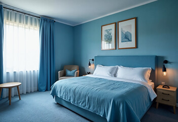 Fototapeta premium interior of a bedroom