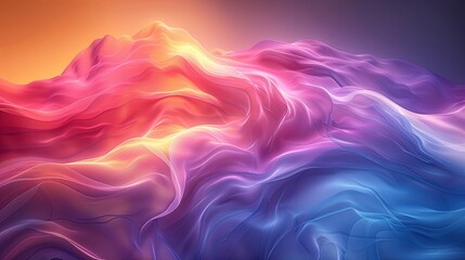 Obraz premium Vertical Vibrant gradient background vector. Abstract trendy modern design Wallpaper for landing page, covers, Brochures, flyers, Presentations,Banners. Vector illustration