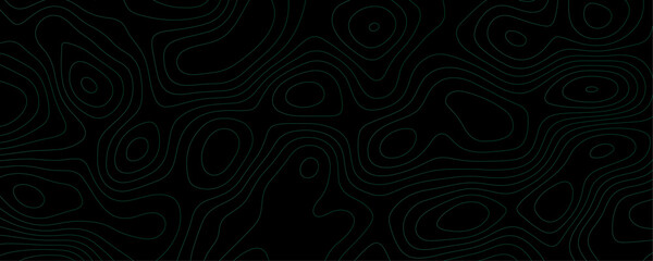 Abstract Terrain Topography Featuring Wavy Contours and Geometric Grid Patterns for a Modern Geographic Design
