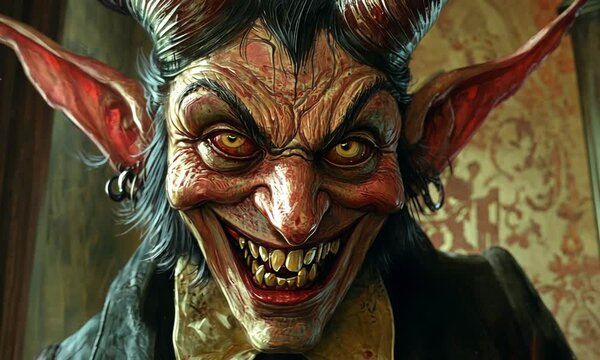 Evil Goblin Portrait