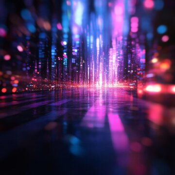 Glitch Databending illustration