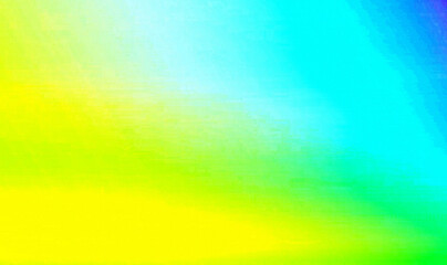colorful backgrounds. Yellow green and blue pattern  background with blank space for Your text or image, usable for banner, poster, Ads, events, party, celebration, and various design works