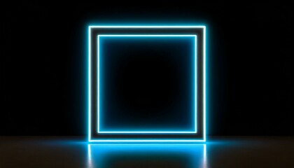 ネオンフレームの背景