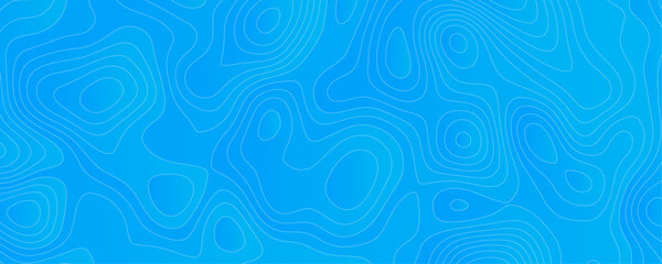 Geometric Topographic Map Illustration Featuring Marine Depth Patterns and Wavy Contour Lines for a Modern Digital Background
