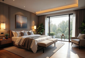 Fototapeta premium modern living room