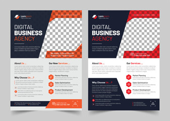 Creative Corporate & Business Flyer Template, Brochure Template Design, abstract business flyer, vector template design. Brochure design, cover, annual report, poster