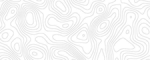 Abstract Geometric Topographic Design Featuring Soft Wavy Contours and Textured Relief for Modern Cartography Illustrations
