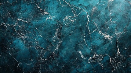Teal Marble Texture Background