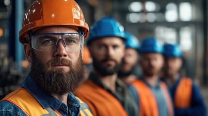 The Focused Construction Worker