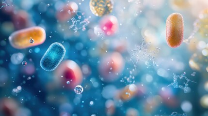 The Colorful Microbial Landscape