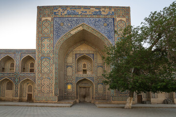 Modarikhan Madrasah of the Koshmadrasa complex in Bukhara