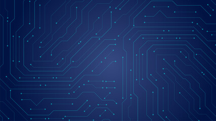 Abstract circuit board background or modern technology Artificial intelligence vector editable