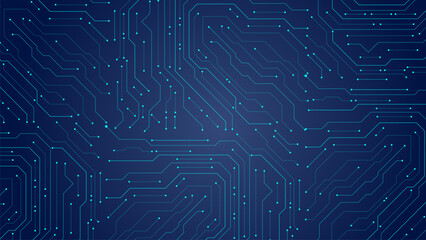 Abstract circuit board background or modern technology Artificial intelligence vector editable