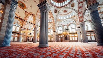 Obraz premium Interior View of a Mosque