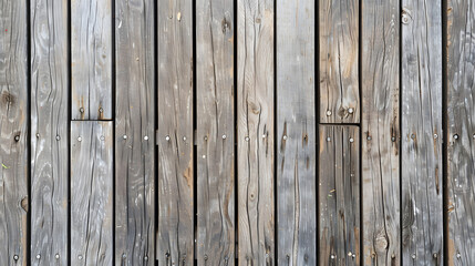 Fototapeta premium woodenboardwalk decking surface pattern seamless, texture wooden background. Generative AI.