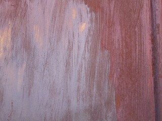 Old painted metal surface close up. Metal background
