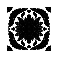 Stylized texture ornament, tile shapes. vector element © Naya Chu
