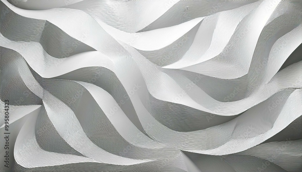 Poster abstract white low-poly relief pattern, 3d background. 3d design template. geometric background with