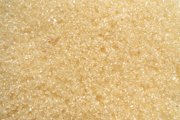 粗糖および白背景