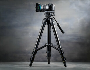 camera on tripod