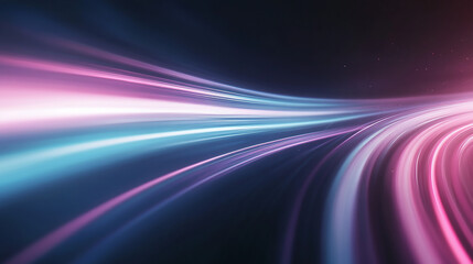 Abstract digital lines and soft light accents on a dark background, perfect for promoting tech products or services.