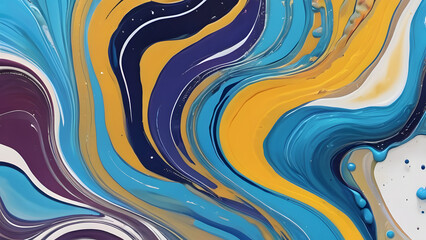 abstract background with waves