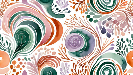 Naklejka premium abstract pattern with circles