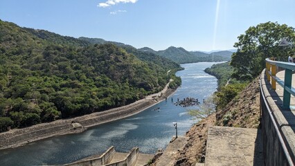 dam on the river