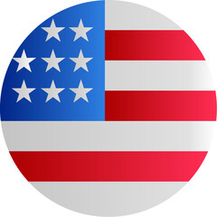 Naklejka premium United StatesFlag Icon