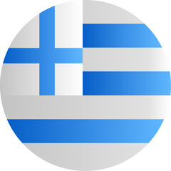 Obraz premium GreeceFlag Icon