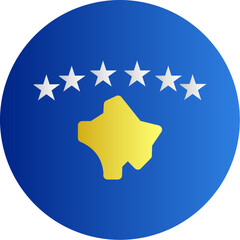 KosovoFlag Icon