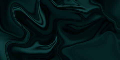 Abstract smooth fabric canvas cloth satin silk. Modern flowing pattern rich clothing luxury and stylish wave silk. Blue color flowing curve and shiny silk.