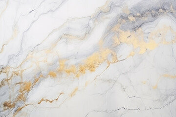 Obraz premium Processed collage of white and gold marble texture. Background for banner, backdrop or texture