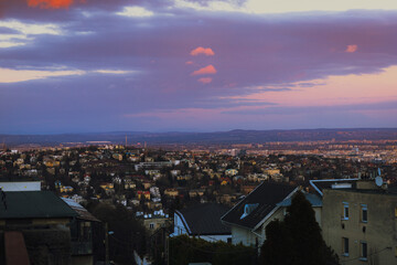 view of the city