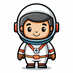 Obraz premium Cute Shiba Inu Dog Riding Rocket With Dabbing Cartoon Vector Icon Illustration Animal Science Flat ,Baby astronaut and space illustration clipart Cute astronaut isolated on background