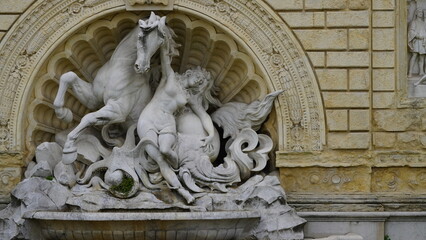 Fototapeta premium detail of the cathedral of st james