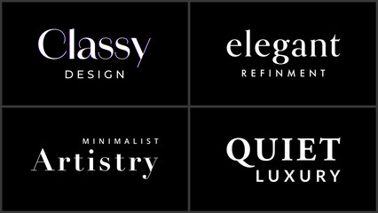 Elegant Minimalist Title