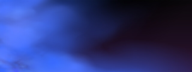 Panoramic abstract pink blue sky background. Skyscape with fluffy clouds. Gradient fantasy paradise background.