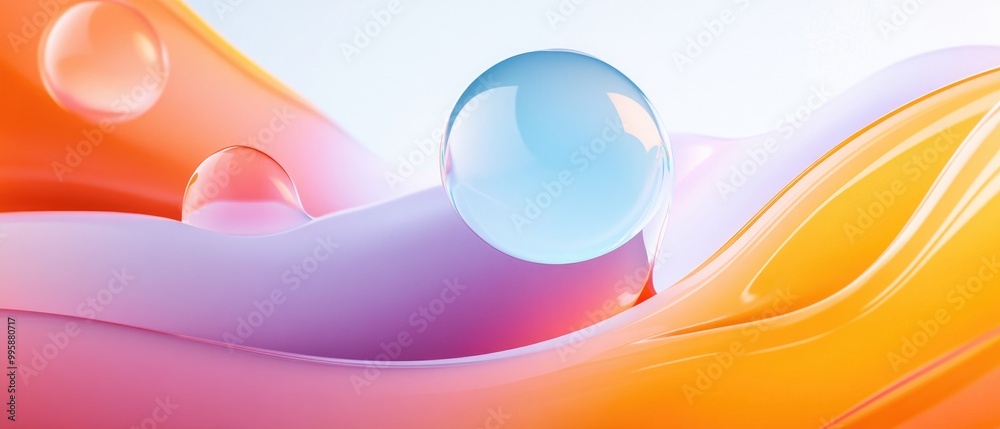 Canvas Prints clean abstract background illustration design