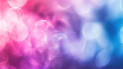 Abstract texture with white pink blue and violet hues in a blurred studio setting Dreamy defocused background for creative designs