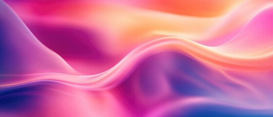 Naklejka premium Vibrant multi hued gradient backdrop Design art