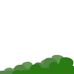 Obraz premium Vector Wild Bush