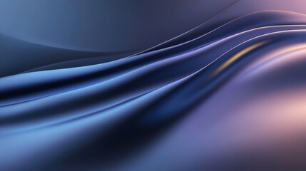 Obraz premium A blue and purple wave pattern with a yellow line